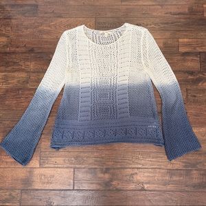 Francesca’s Mi ami Loose Knit Ombré Sweater Sz S